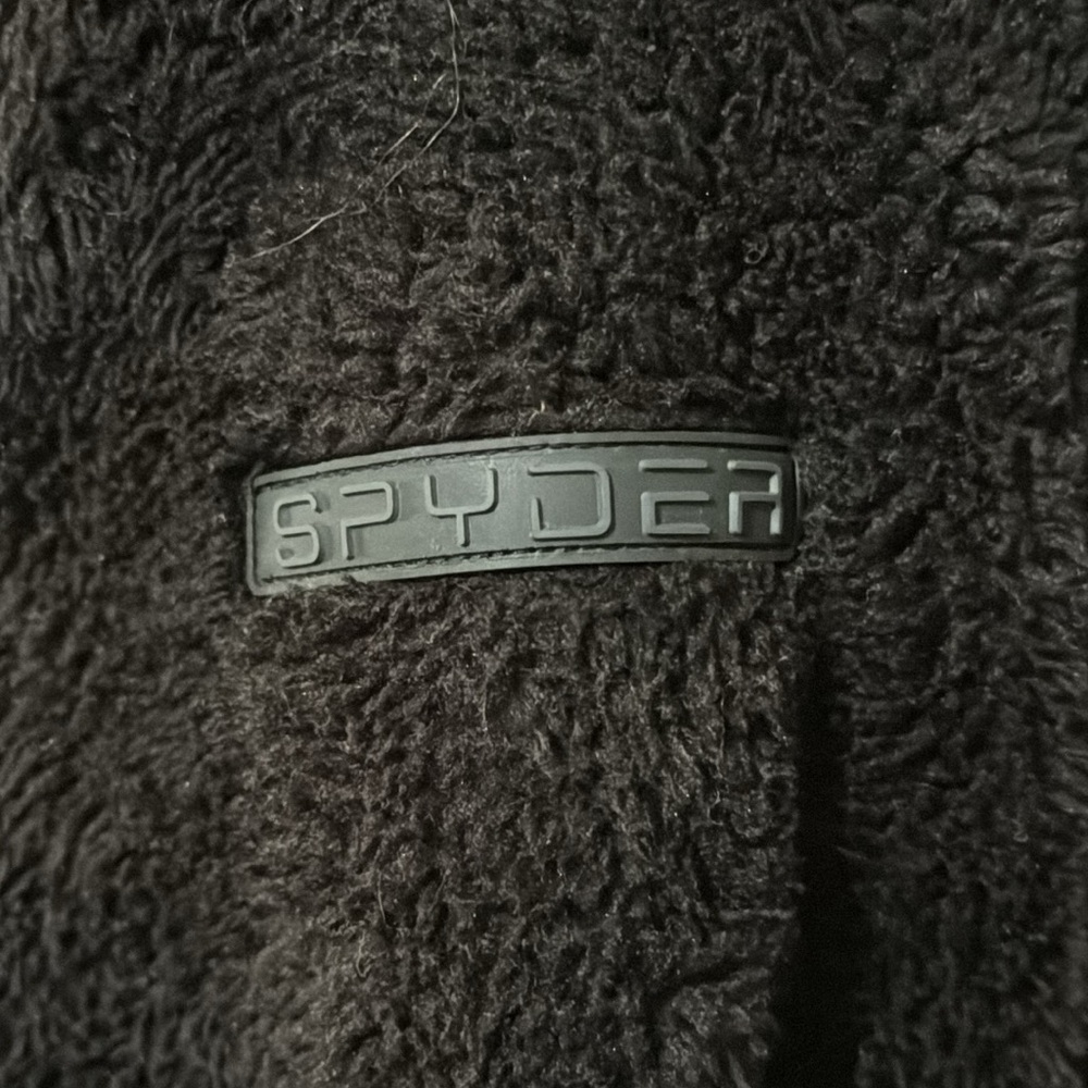 Spyder Los Gatos Style Zip Up Jacket-Wmns Sz S-Black-Hooded-Zip Pockets-GUC - Picture 7 of 16